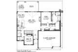Prairie House Plan - 21133 - 1st Floor Plan