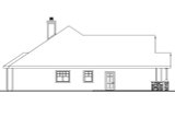 Craftsman House Plan - Whitingham 21152 - Left Exterior