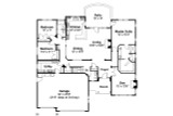 Craftsman House Plan - Whitingham 21152 - 1st Floor Plan
