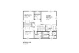 Secondary Image - Colonial House Plan - Floral 21179 - 2nd Floor Plan