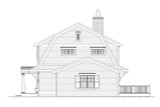 Colonial House Plan - Floral 21179 - Right Exterior