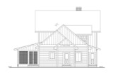 Farmhouse House Plan - 21192 - Left Exterior