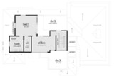 Secondary Image - Modern House Plan - Amicalola 21195 - 2nd Floor Plan