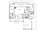 Country House Plan - Martindale 21281 - 1st Floor Plan