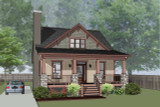 Bungalow House Plan - 21312 - Front Exterior