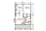 Bungalow House Plan - 21312 - 1st Floor Plan