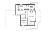 Secondary Image - Craftsman House Plan - 21321 - Basement Floor Plan