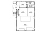 Contemporary House Plan - 21328 - 1st Floor Plan