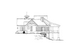 Craftsman House Plan - Saddleback 21356 - Right Exterior