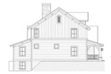 Craftsman House Plan - Paxton 21380 - Left Exterior