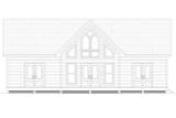 Secondary Image - Craftsman House Plan - Pickens Place II 21396 - Rear Exterior