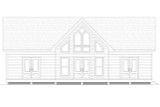 Secondary Image - Craftsman House Plan - Pickens Place II 21396 - Rear Exterior
