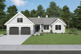 Craftsman House Plan - 21491 - Front Exterior
