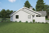 Craftsman House Plan - 21491 - Right Exterior