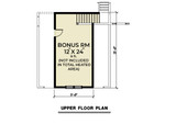 Craftsman House Plan - 21491 - 2nd Floor Plan