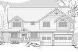 Craftsman House Plan - 21496 - Front Exterior