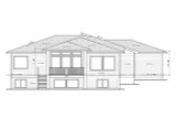 Modern House Plan - Larimar Park 21550 - Rear Exterior