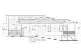 Modern House Plan - Larimar Park 21550 - Right Exterior