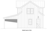 Farmhouse House Plan - Sonoma Barn 21553 - Rear Exterior