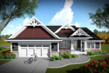Craftsman House Plan - 21556 - Front Exterior
