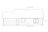 Secondary Image - Traditional House Plan - 21620 - Rear Exterior