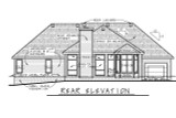 Secondary Image - Traditional House Plan - Mansfield-II 21858 - Rear Exterior