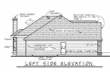 Traditional House Plan - Mansfield-II 21858 - Left Exterior