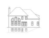 Craftsman House Plan - 22015 - Rear Exterior