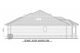 Country House Plan - Del Home 22058 - Right Exterior