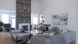 Secondary Image - Ranch House Plan - Chatmoore Cottage A 22072 - Living Room