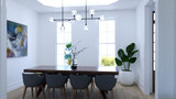 Ranch House Plan - Chatmoore Cottage A 22072 - Dining Room