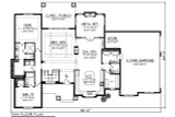 Craftsman House Plan - 22074 - 1st Floor Plan