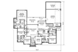European House Plan - Poydras 22155 - 1st Floor Plan