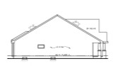 Craftsman House Plan - Timber Cottage 22194 - Left Exterior
