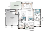 Farmhouse House Plan - Maple Way 22195 - 1st Floor Plan