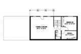 Secondary Image - Country House Plan - 22251 - Basement Floor Plan