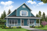 Cottage House Plan - Westborough 22275 - Front Exterior