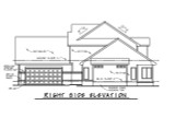 European House Plan - Silver Creek 22312 - Right Exterior