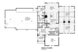 Tudor House Plan - Cascade 22392 - 1st Floor Plan