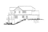 Lodge Style House Plan - Lake James 22510 - Right Exterior
