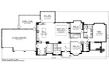 Ranch House Plan - 22557 - 1st Floor Plan