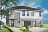Contemporary House Plan - The Richelieu 22560 - Front Exterior