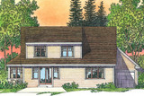 Country House Plan - 22657 - Rear Exterior