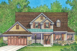 Country House Plan - 22657 - Front Exterior