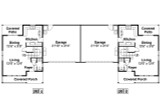 Craftsman House Plan - Kentland 22729 - 1st Floor Plan