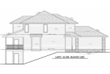 Prairie House Plan - Steele 22747 - Left Exterior