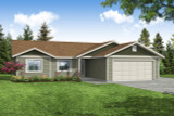 Ranch House Plan - Wapato 22805 - Front Exterior