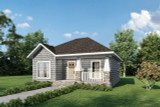 Craftsman House Plan - 22860 - Front Exterior