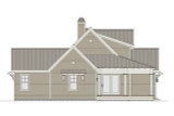 Farmhouse House Plan - 22879 - Left Exterior