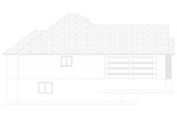 Traditional House Plan - Avery 22931 - Left Exterior
